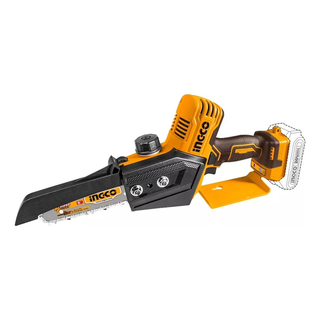 MINI MOTOSIERRA BL INGCO +2 BAT 2AH Y CARG INDUSTRIAL 20V/6