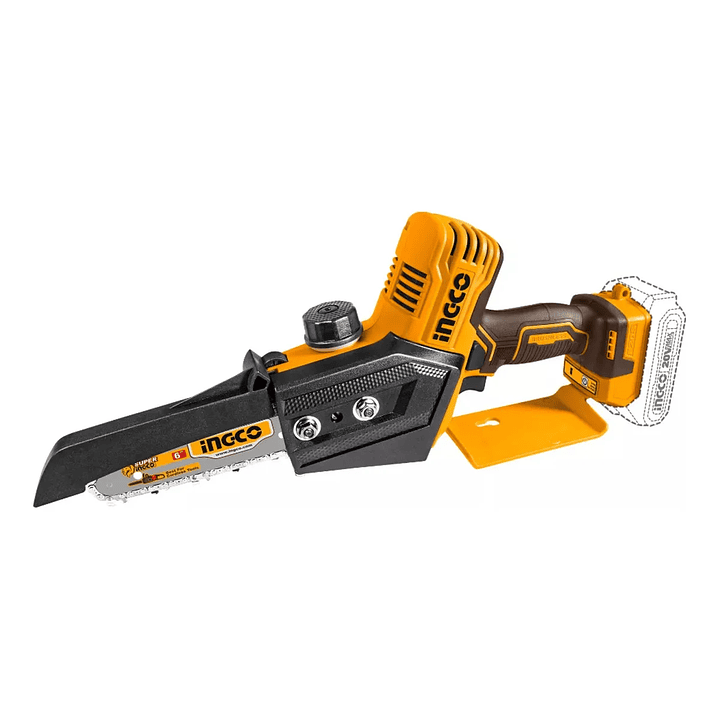 MINI MOTOSIERRA BL INGCO +2 BAT 2AH Y CARG INDUSTRIAL 20V/6