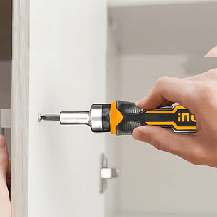 Set Destornillador Ingco Puntas Industrial Sl/ph/t/h 55 Piezas