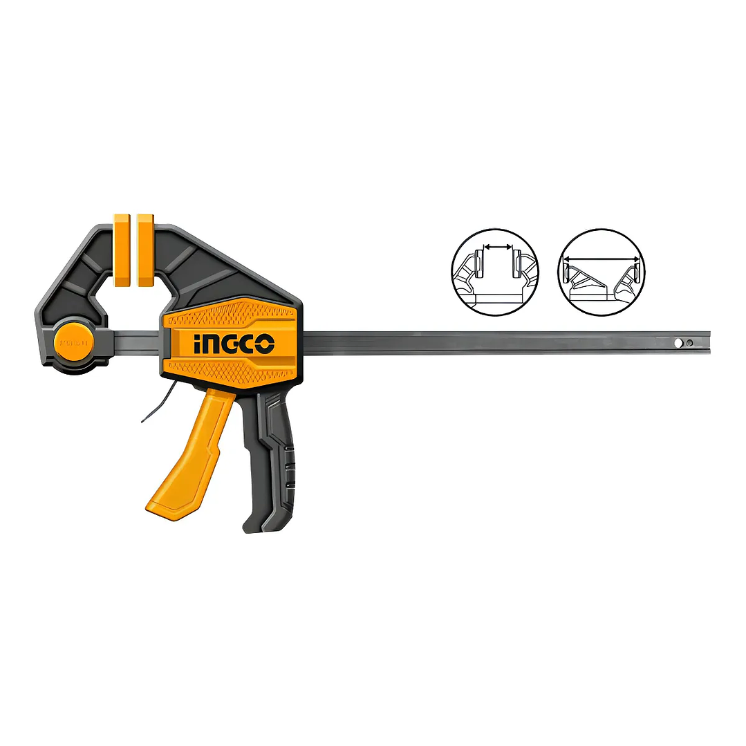 Prensa Sargento Ingco Rapida Industrial 80x600mm 4