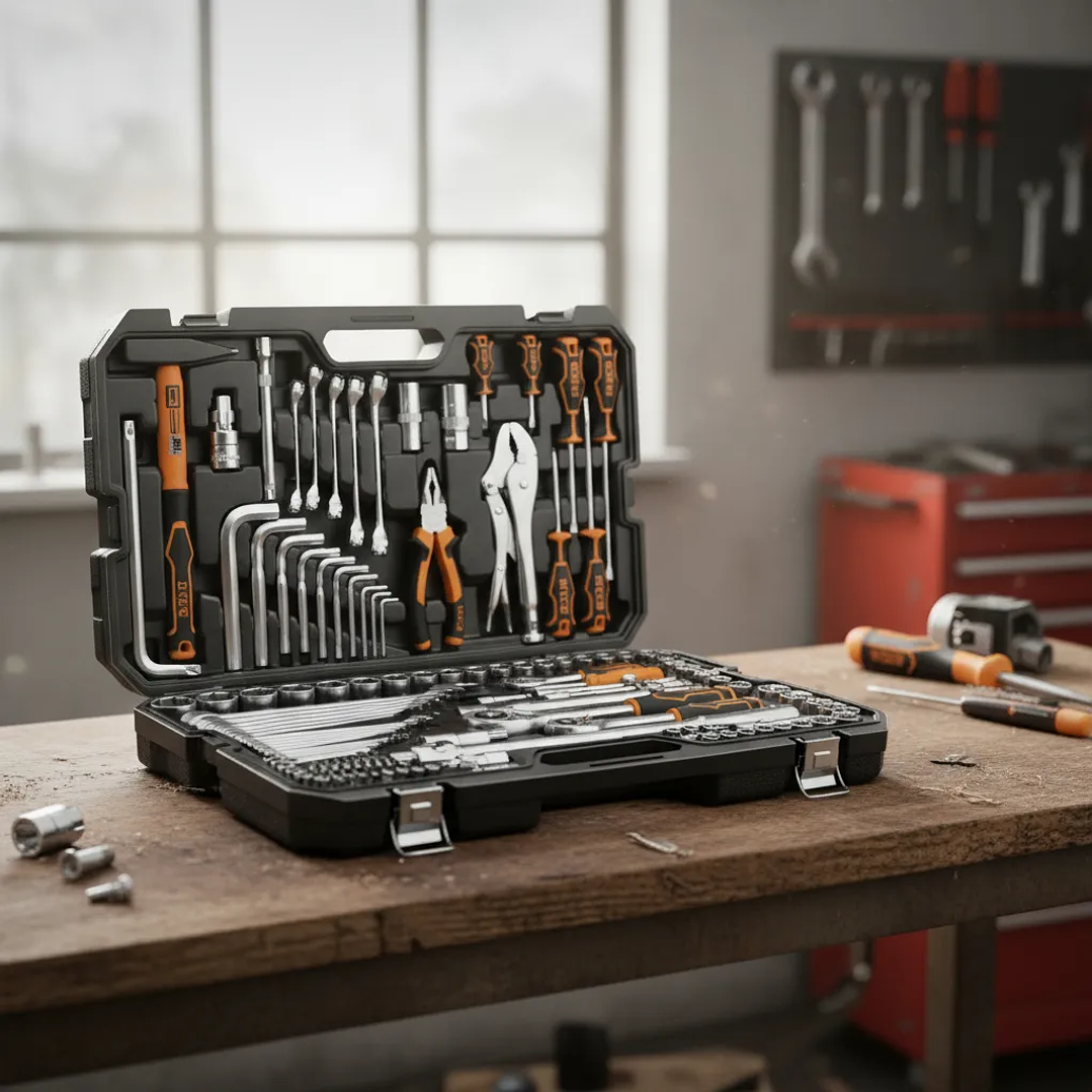 Set Herramientas Ingco Industrial 142 Piezas 2