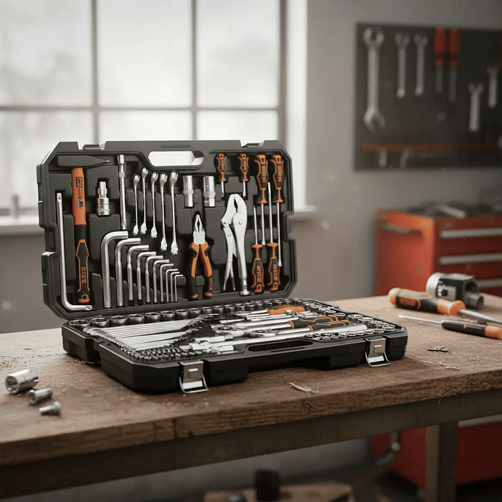 Set Herramientas Ingco Industrial 142 Piezas 2