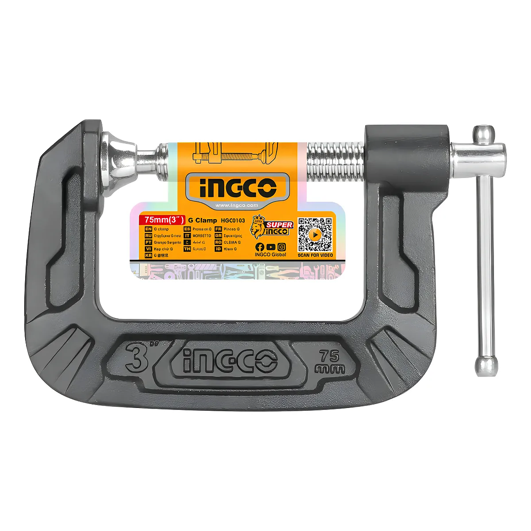 Prensa Ingco En C Industrial 75mm/3