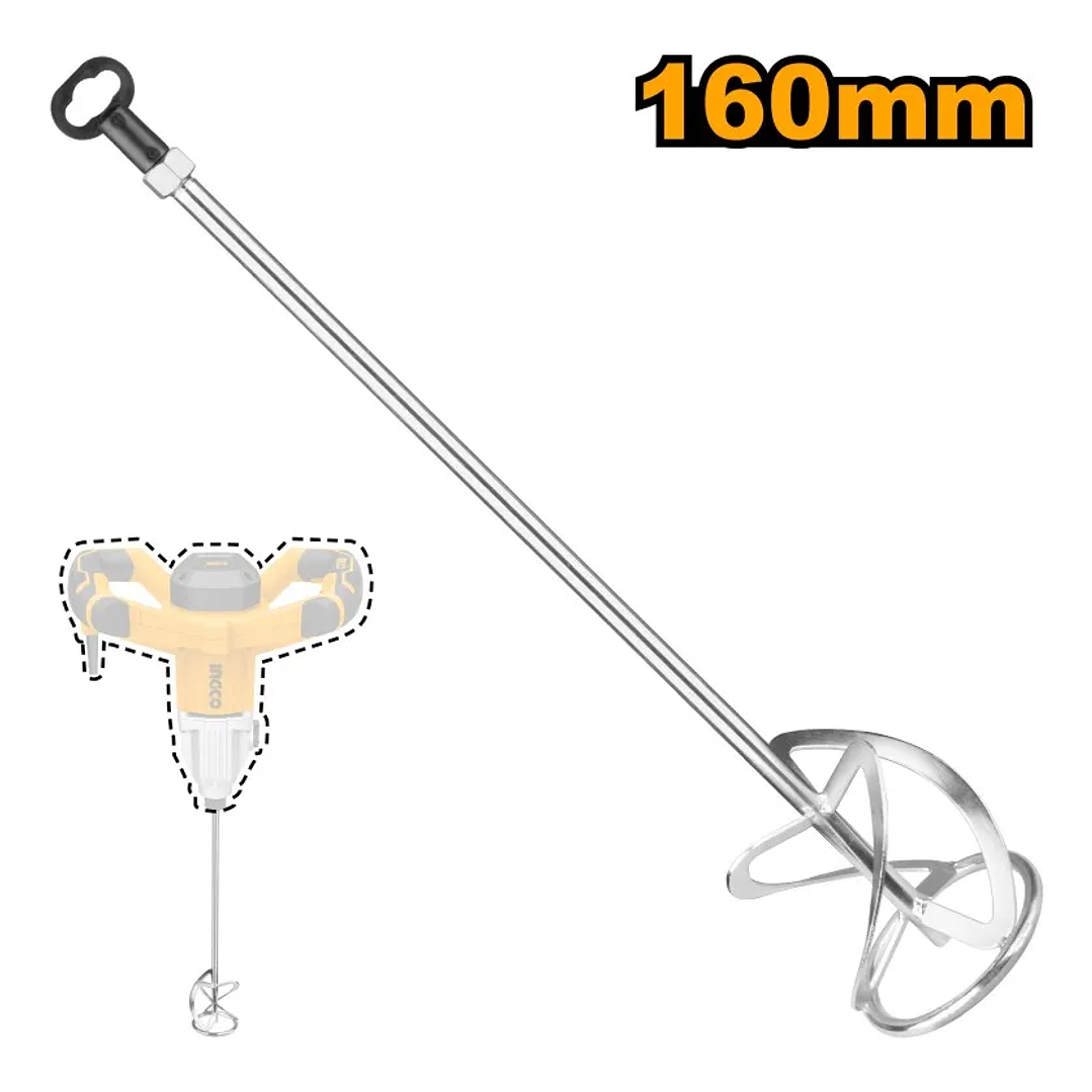 Revolvedor De Mezcla Ingco Para Mezclador 160x600mm 3