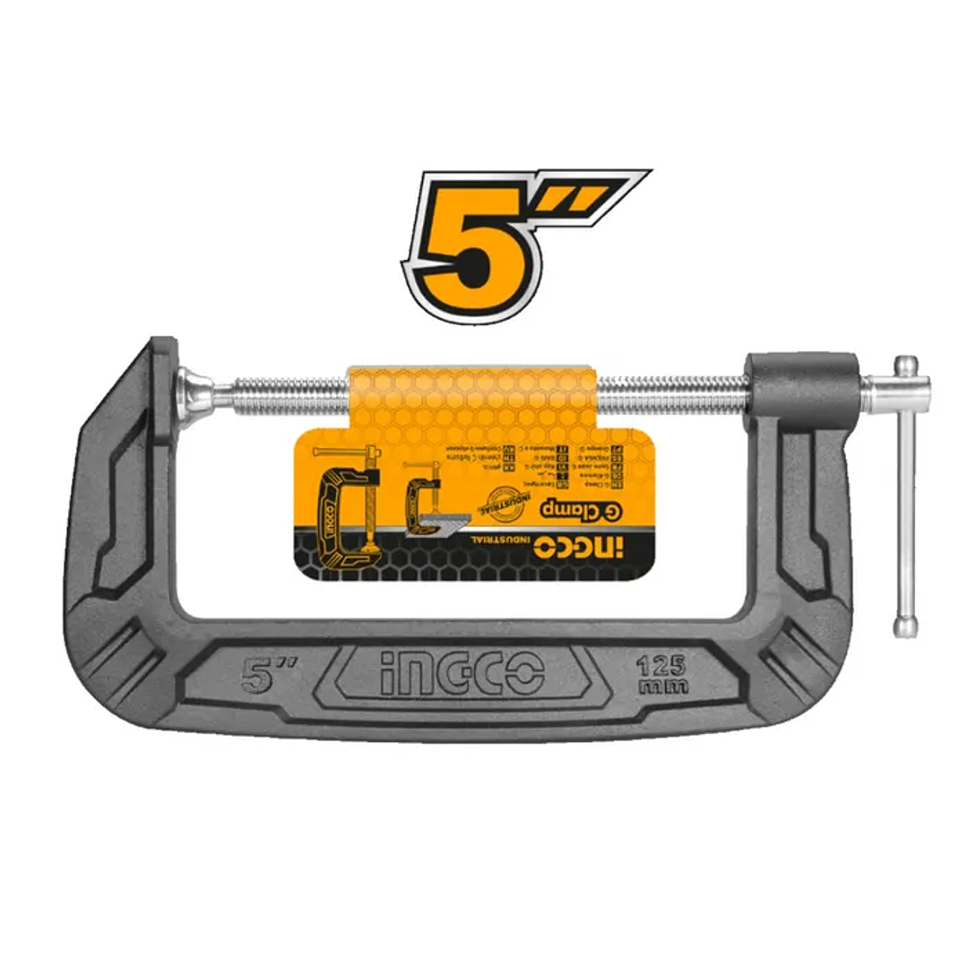 Prensa Ingco En C Industrial 125mm/5
