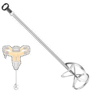 Revolvedor De Mezcla Ingco Para Mezclador 120x600mm