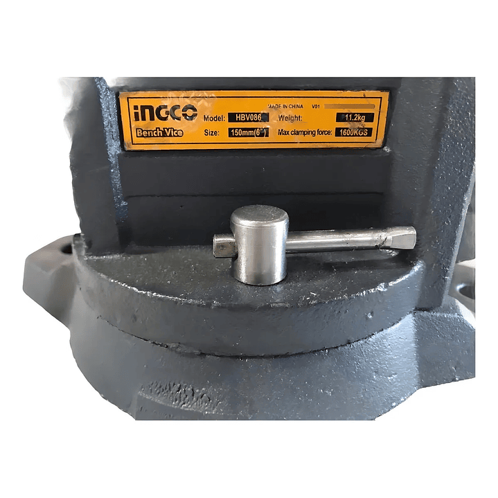 TORNILLO MECANICO INGCO DE BANCO 150MM/6