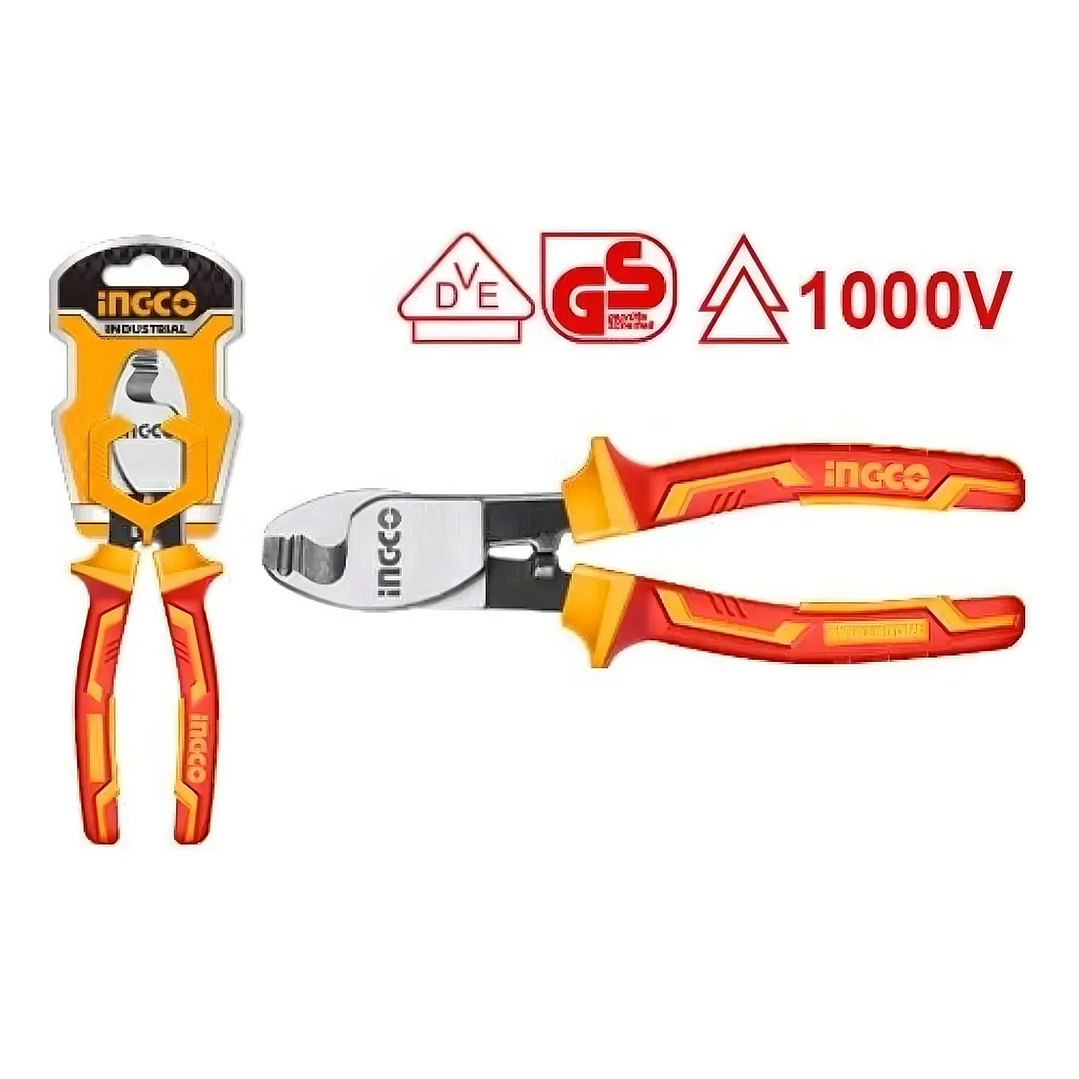 ALICATE UNIVERSAL INGCO INDUSTRIAL AISLADO VDE 180MM/7