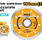 DISCO DIAMANTADO INGCO CONTINUO 180X22MM 7