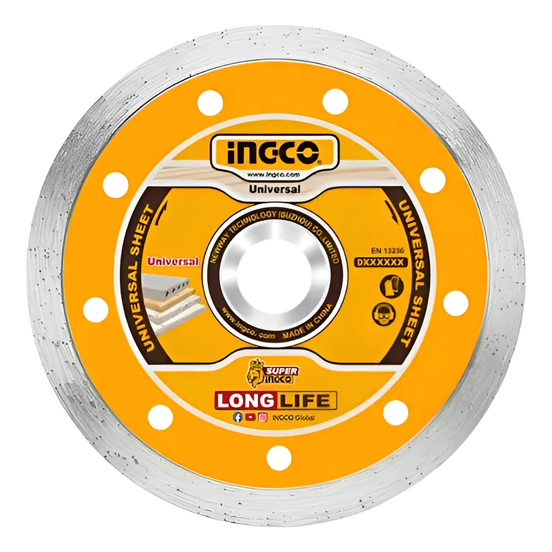 DISCO DIAMANTADO INGCO CONTINUO 180X22MM 7