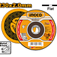 DISCO DE CORTE INGCO PLANO PARA METAL E INOX 230X2X22MM 9