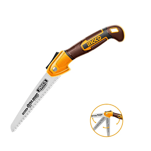 Serrucho De Poda Ingco Plegable Recto Industrial 180mm/7