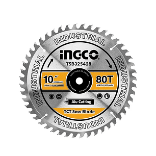 Disco De Sierra Circular Ingco Industrial Aluminio 80t 254mm 10