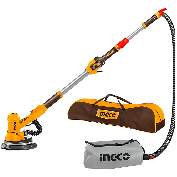 Lijadora Roto-orbital P/pared Y Techo 1050w Ingco Dws105016 1