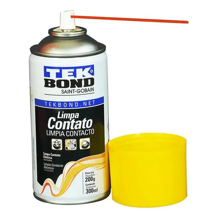 Limpia Contacto Tekbond En Spray 300ml/200gr 1