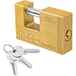 Candado De Seguridad Ingco Bloque Tipo C Industrial 90mm - Miniatura 1