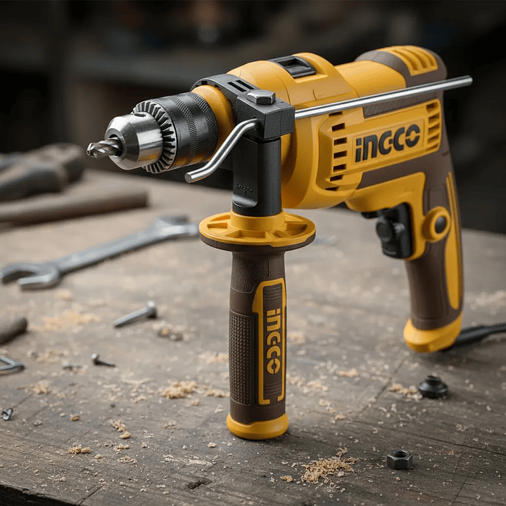 Taladro Ingco Percutor Electrico Industrial 900w/13mm 12