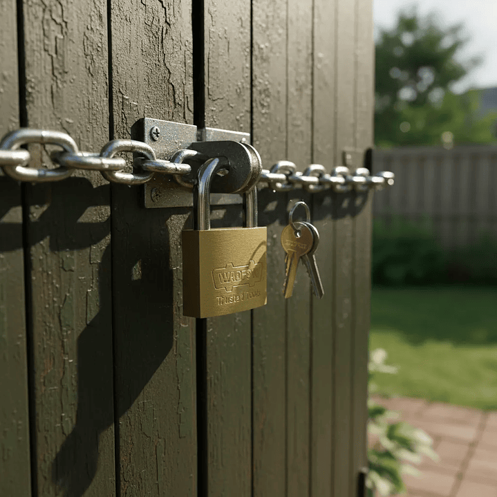 Candado Wadfow De Seguridad 60mm 4