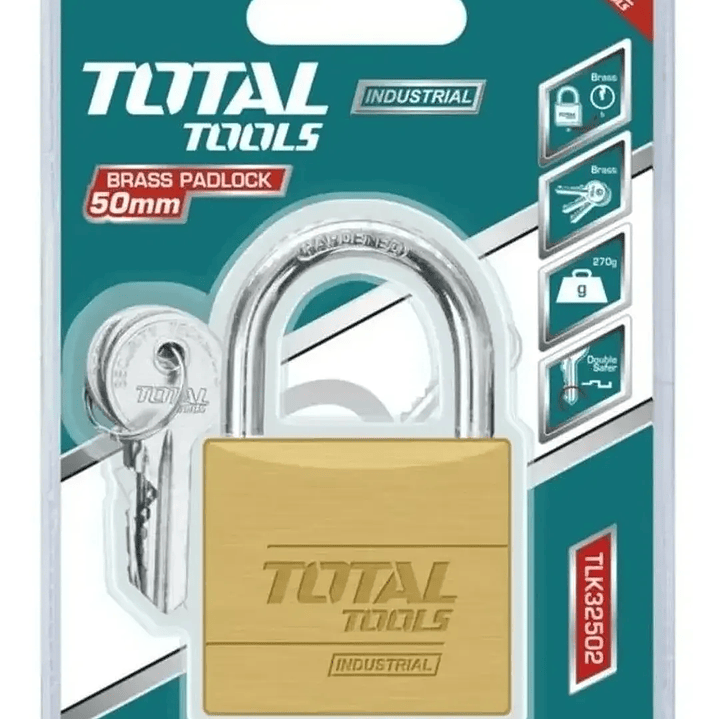 CANDADO DE BRONCE 50MM TOTAL 1