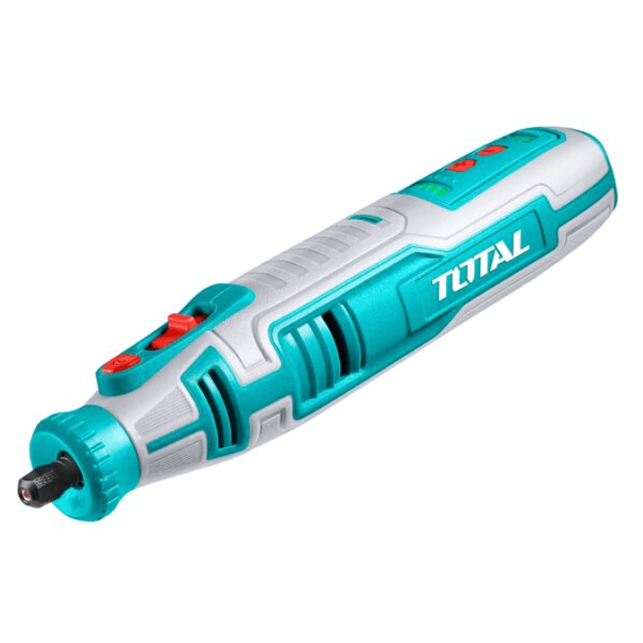 Mini Rectificadora Inalámbrica 8V Total (Esmeril recto) 2