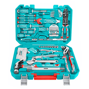 Kit Maleta Herramientas Manuales 168 Pcs Total Thkthp21686