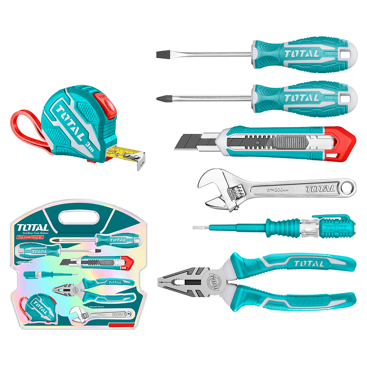 JUEGOGO HERRAMIENTAS MANUALES POR 7 PZAS TOTAL 1