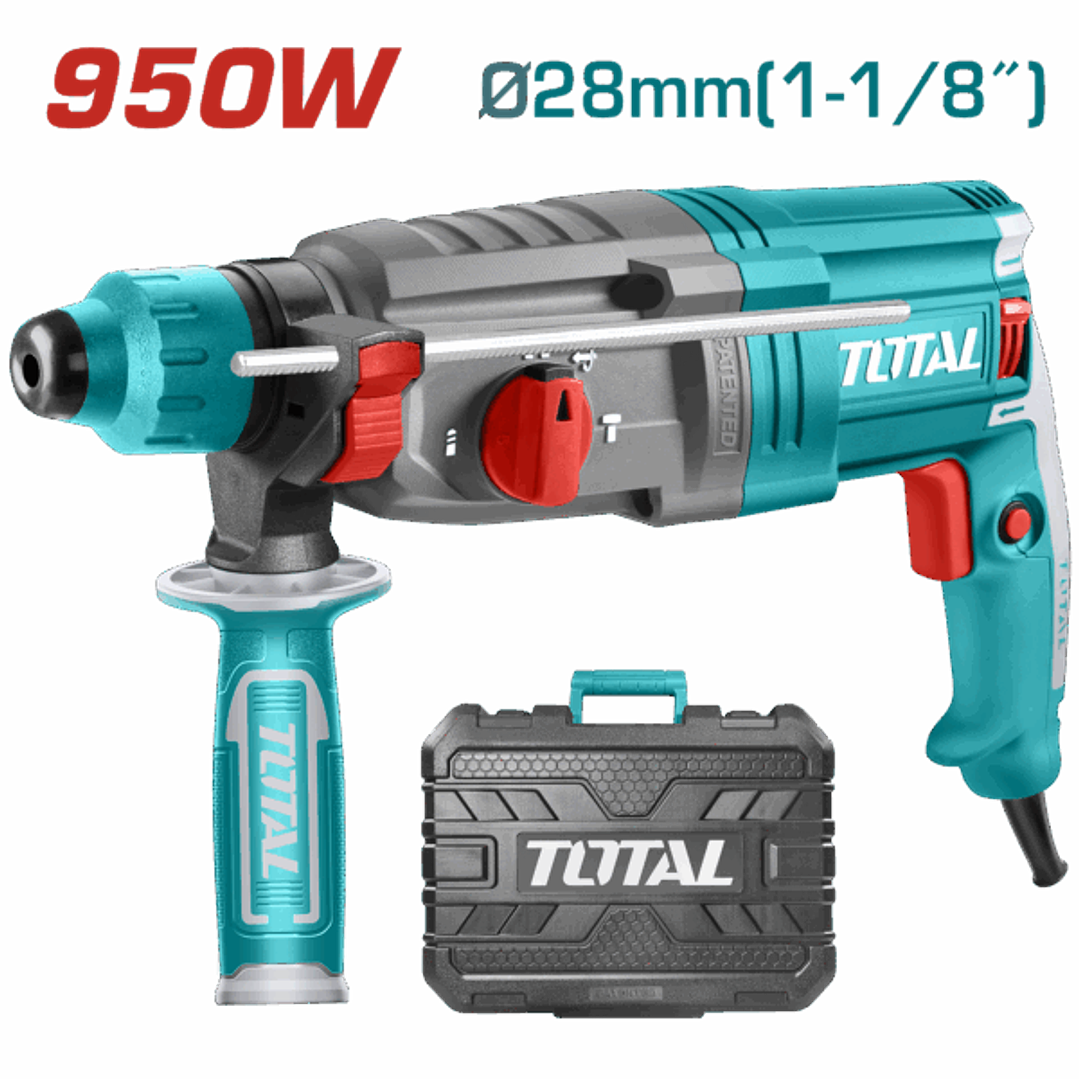 ROTOMARTILLO 950W 2,5J SDS-PLUS TOTAL 2