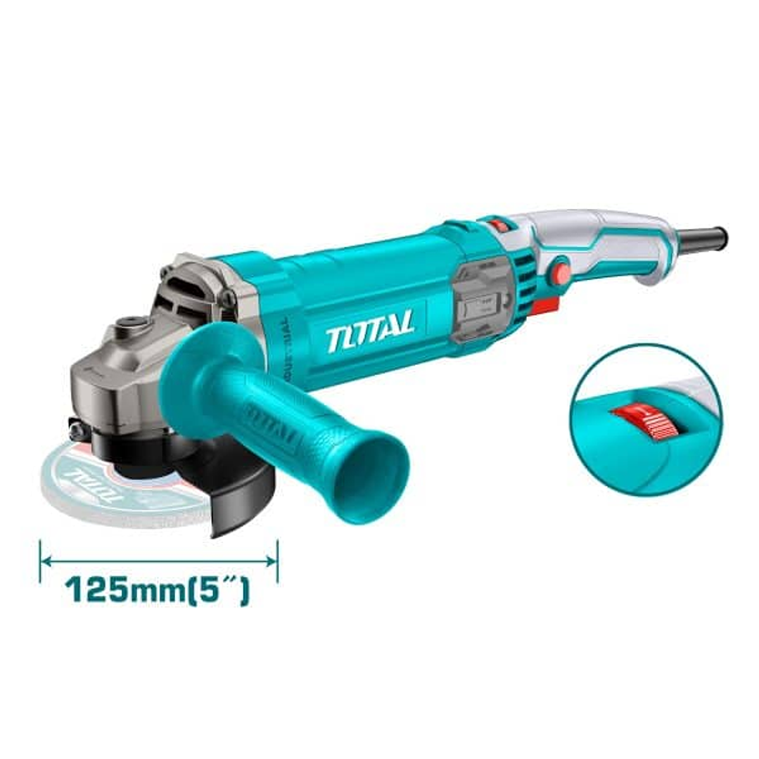 ESMERIL ANGULAR 1100W 125MM VELOC VARIABLE TOTAL 2
