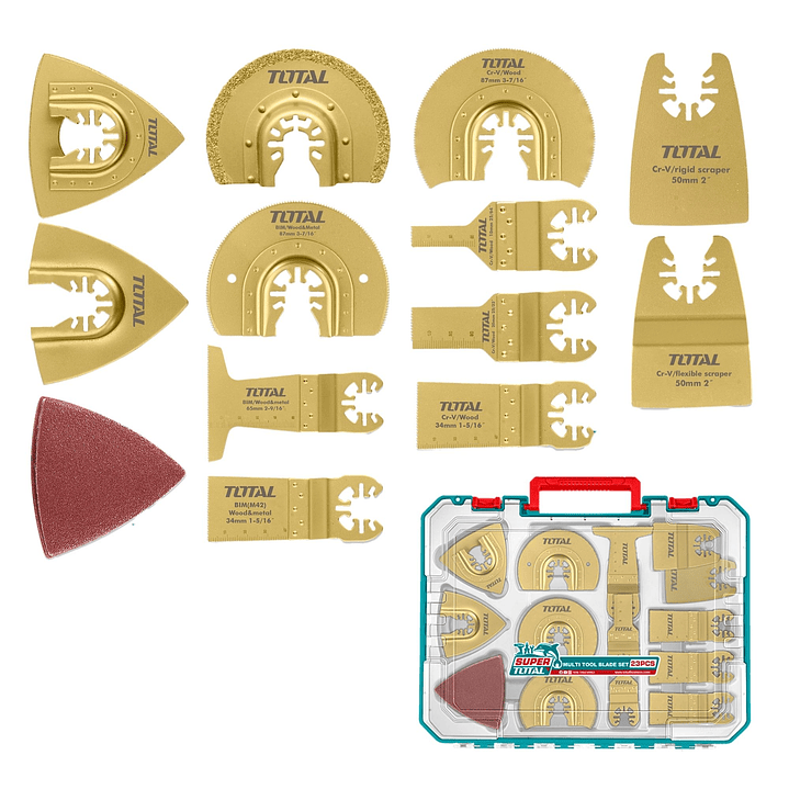 Juego Accesorios para Multiuso 23 Piezas Total 1