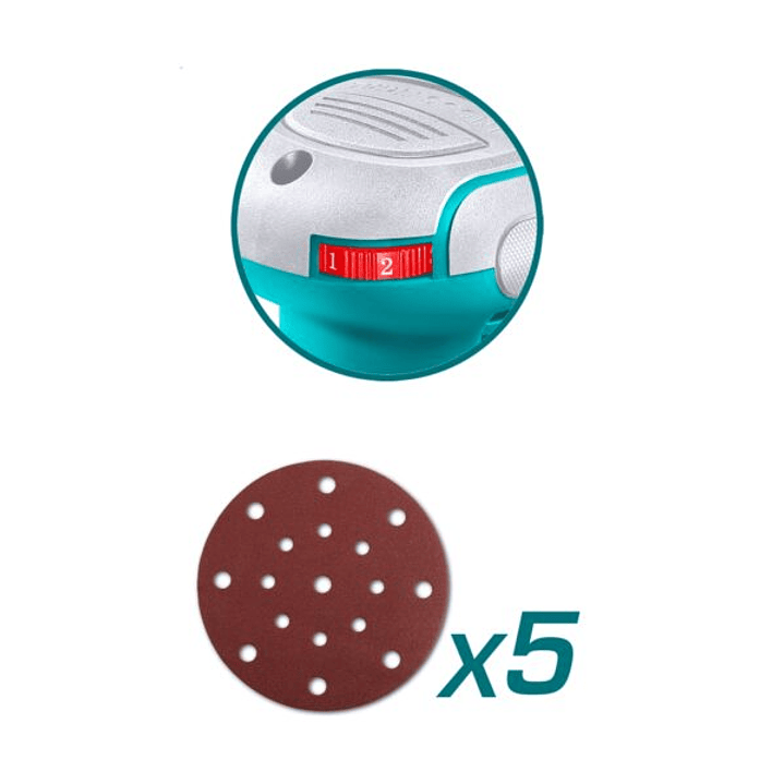 IJADORA ORBITAL 450W 150MM TOTAL 3