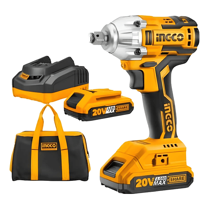 PISTOLA DE IMPACTO BL INDUSTRIAL +2 BAT Y CARG NO 1/2