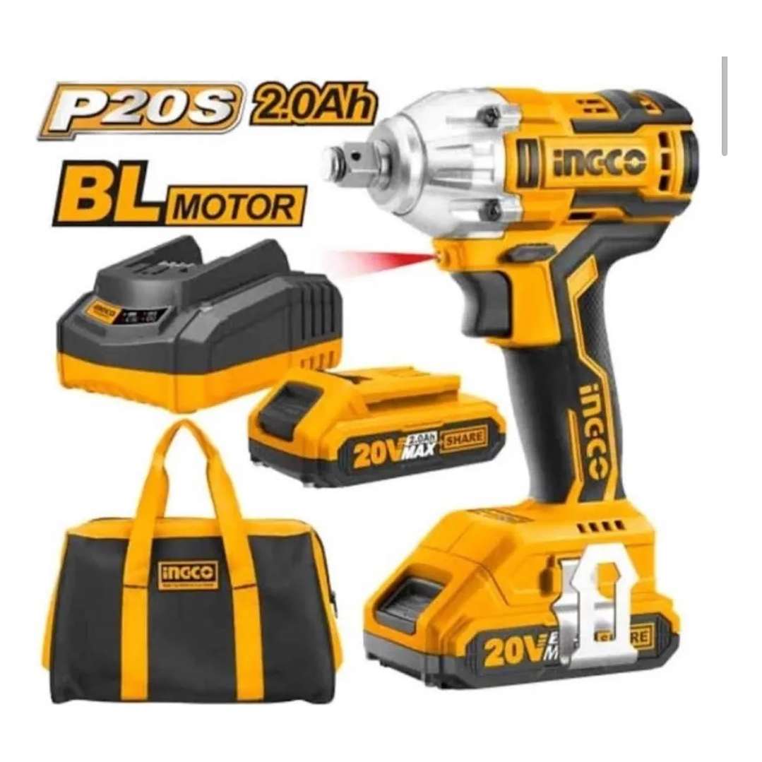 PISTOLA DE IMPACTO BL INDUSTRIAL +2 BAT Y CARG NO 1/2