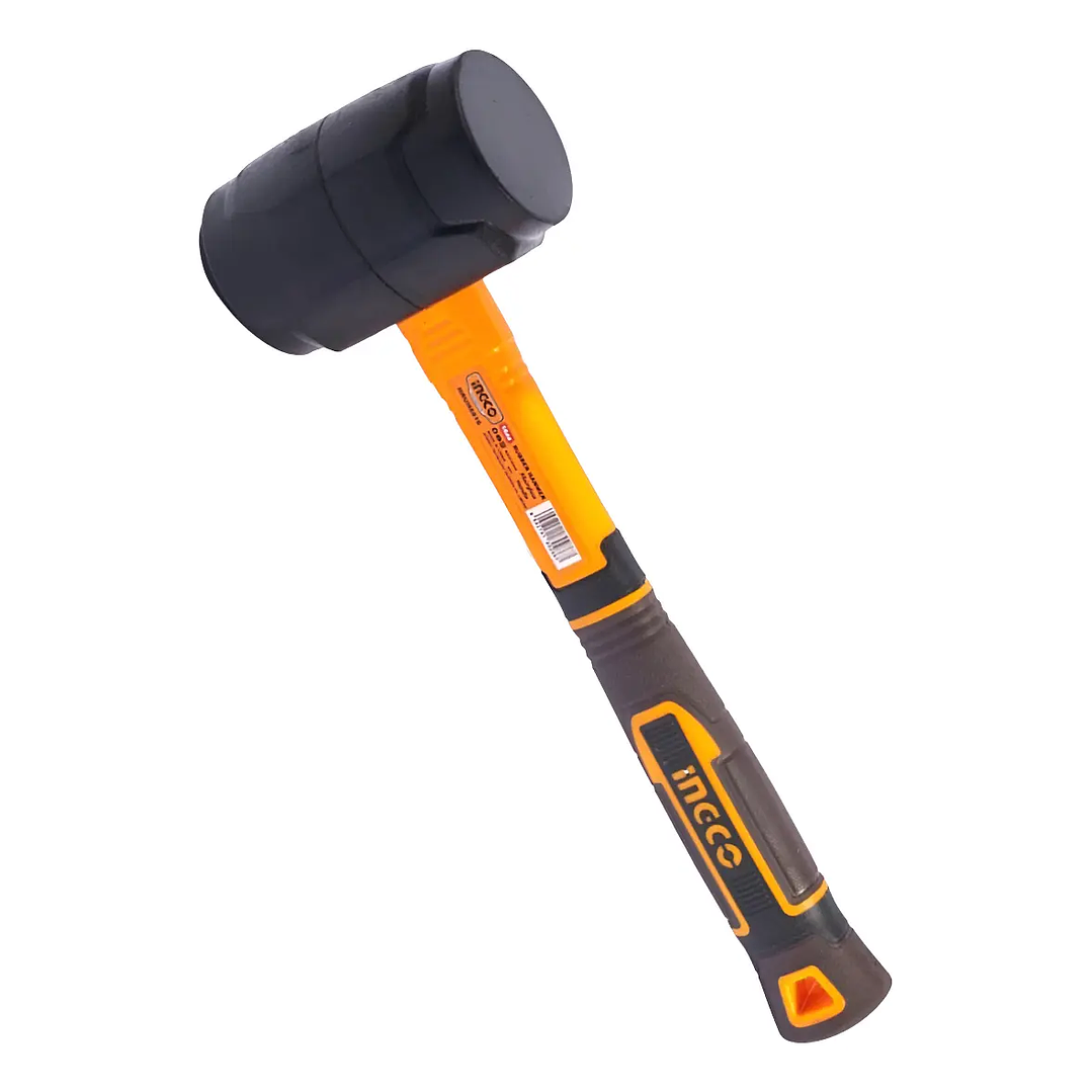 MAZO DE GOMA MANGO FV 450GR/16OZ INGCO HRUH8816 1