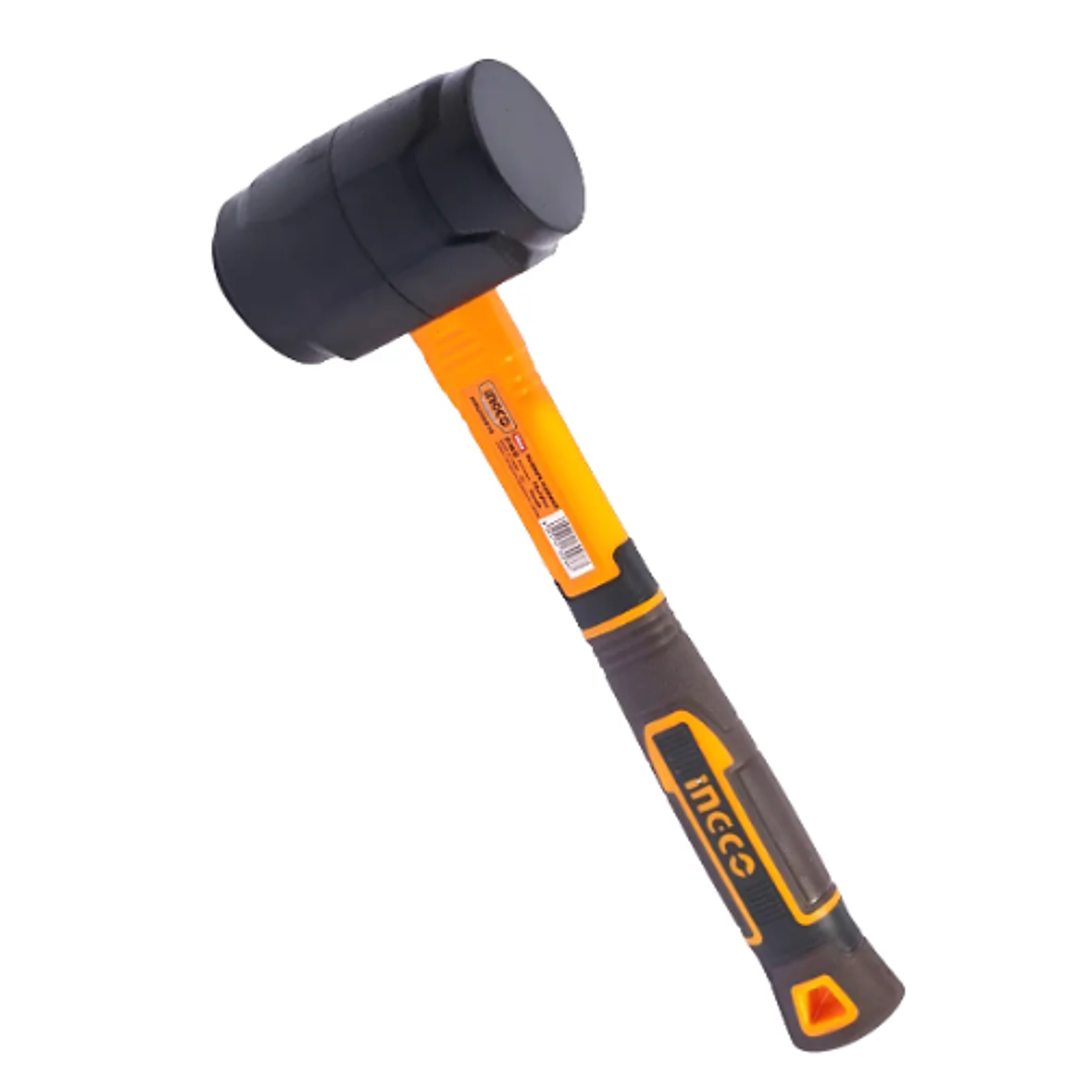 MAZO DE GOMA MANGO FV 450GR/16OZ INGCO HRUH8816 4