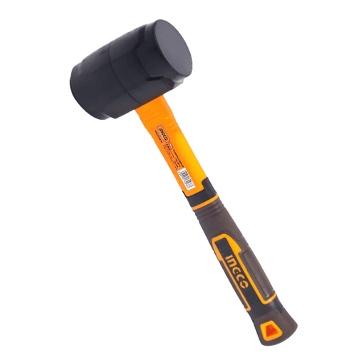 MAZO DE GOMA MANGO FV 450GR/16OZ INGCO HRUH8816 4