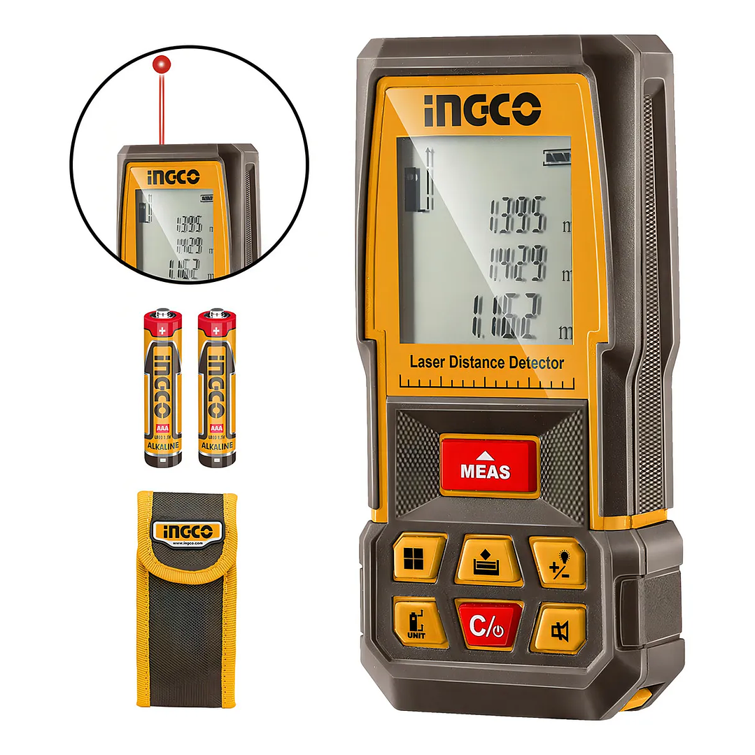 Medidor De Distancia Ingco Laser Industrial 0,05-70m 1