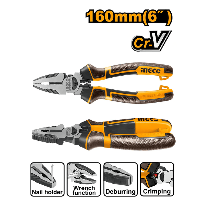 ALICATE UNIVERSAL INDUSTRIAL 160MM/6