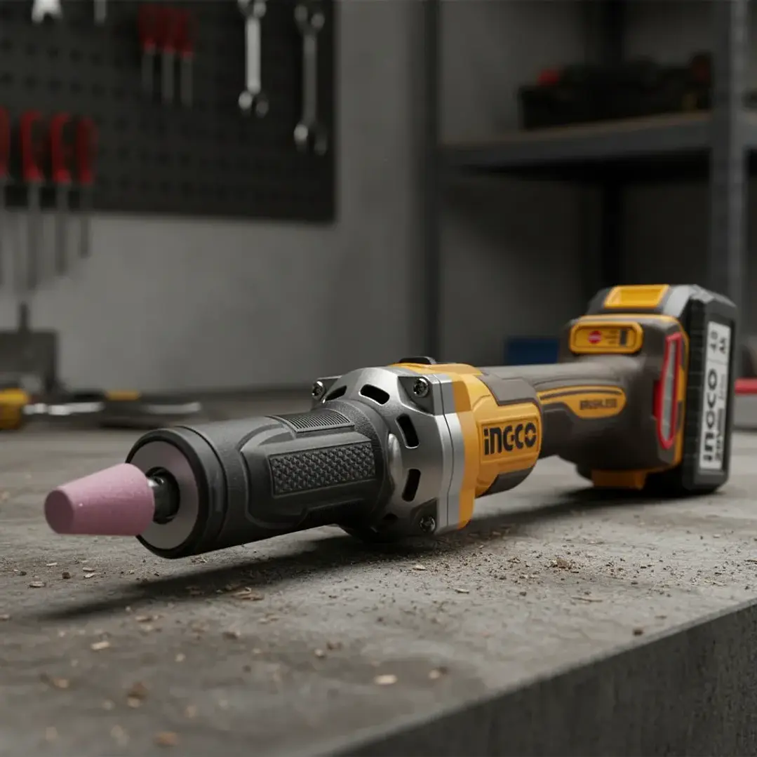 ESMERIL RECTO BL INDUSTRIAL INALAMBRICO 1/4