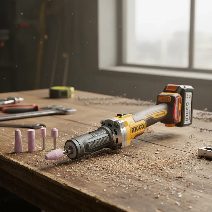 ESMERIL RECTO BL INDUSTRIAL INALAMBRICO 1/4