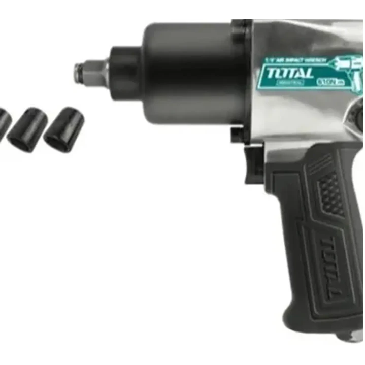 PISTOLA LLAVE IMPACTO NEUMATICA 1/2 610N.M TOTAL TAT40122 1