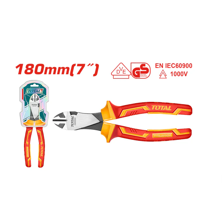 ALICATE CORTE DIAGONAL AISLADO 7 PULGADAS TOTAL THTIP2571 1