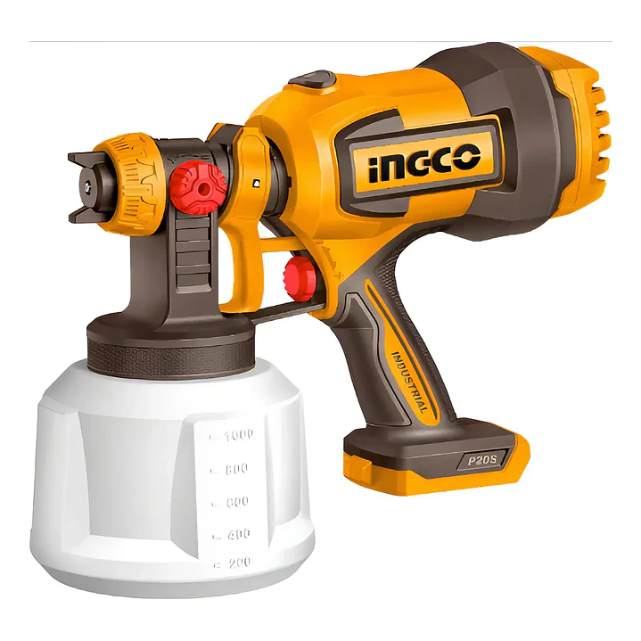 PISTOLA DE PINTAR INALAMBRICA 120DIN-S 20V INGCO CSGLI20041 1