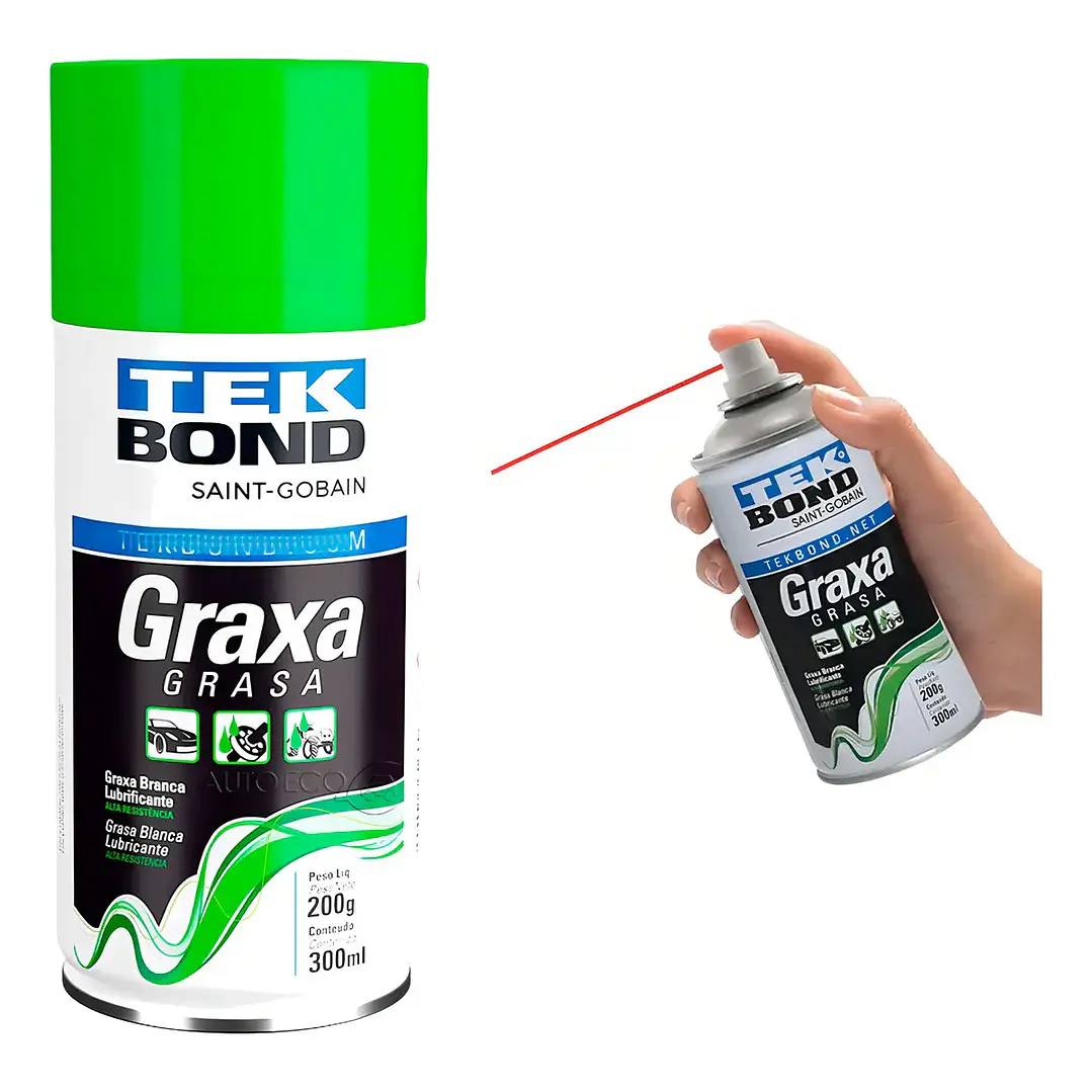 GRASA MULTIUSO EN SPRAY 300ML/200GR TEKBOND 69957367259 2