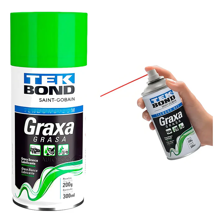 GRASA MULTIUSO EN SPRAY 300ML/200GR TEKBOND 69957367259 2