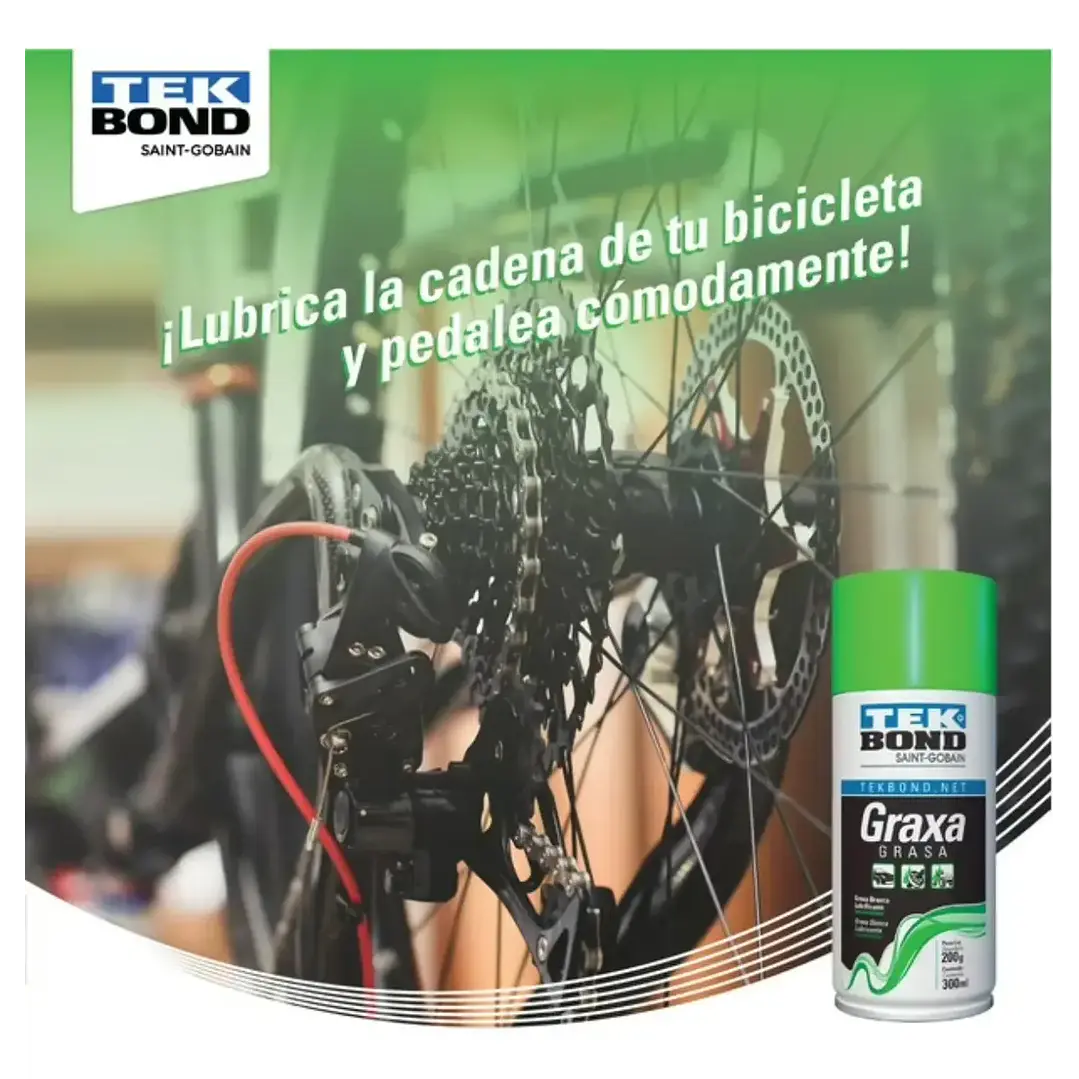 GRASA MULTIUSO EN SPRAY 300ML/200GR TEKBOND 69957367259 4