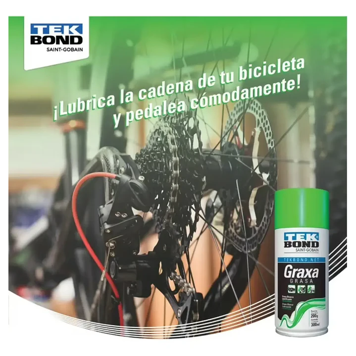 GRASA MULTIUSO EN SPRAY 300ML/200GR TEKBOND 69957367259 4