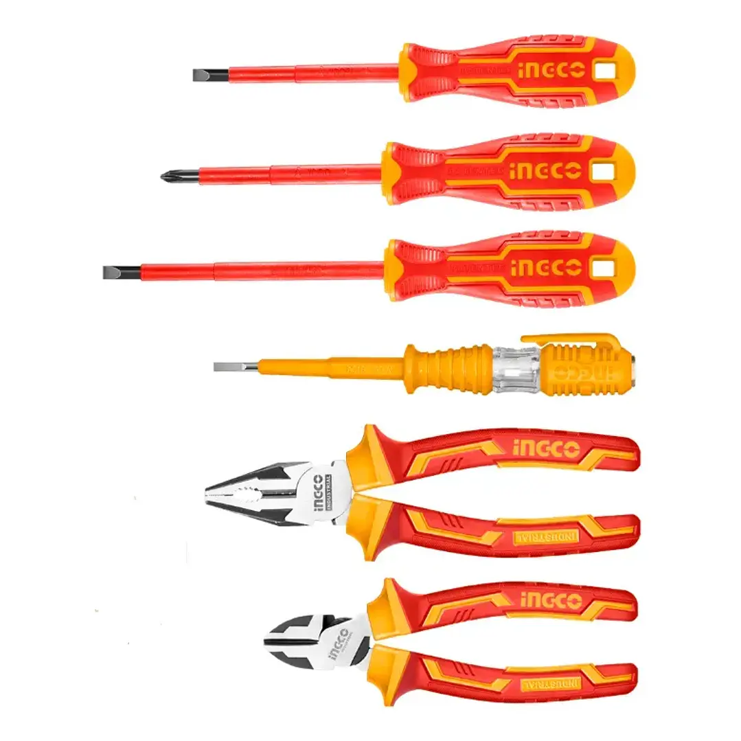 HERRAMIENTAS INGCO MANUALES AISLADAS JGO.6 PZAS. HKIST3061 2