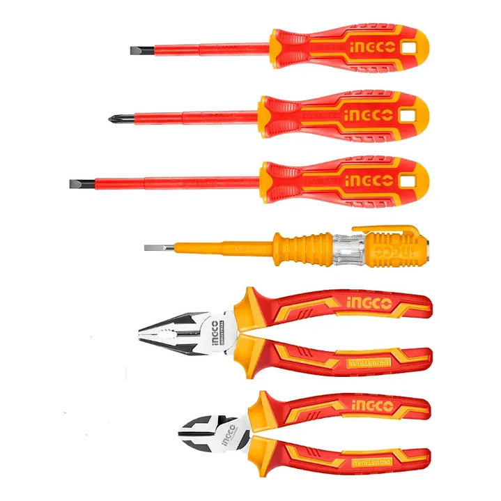 HERRAMIENTAS INGCO MANUALES AISLADAS JGO.6 PZAS. HKIST3061 2