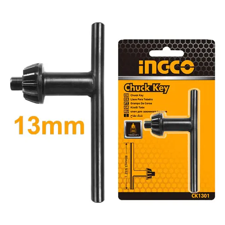 LLAVE PARA MANDRIL/PORTABROCA INGCO 13 MM CK1301 3