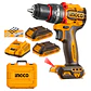 TALADRO INGCO INALAMBRICO DE IMPACTO 20V - C/2 BAT.2.0AH Y 1 CARGADOR CIDLI205 - Miniatura 5